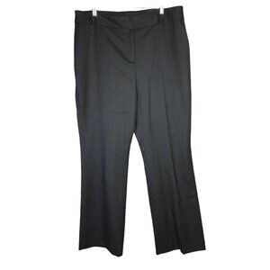 NWT Tahari Wool Womens Pants Size 16‎ Preppy Academia Career Business Black